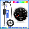 52mm Digital Water Level Gauge with 7-Color LED Display