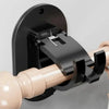 Self-Adhesive Curtain Rod Holders (Set of 2)