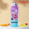 KPOP Demon Hunter 750ml Plastic Water Bottle