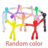 Colorful Mini People Fridge Magnets (Set of 10)