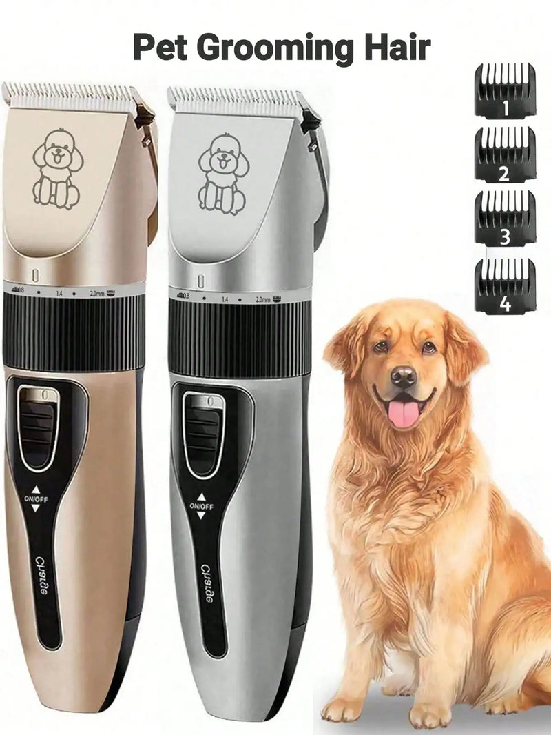 Quiet Rechargeable Pet Hair Trimmer
