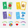 Montessori Learning Flash Cards Set - 58 Pieces for Early Education