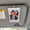 Compact Car Visor Photo Frame