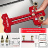 Precision Thin Rip Table Saw Jig with 3-Pulley System