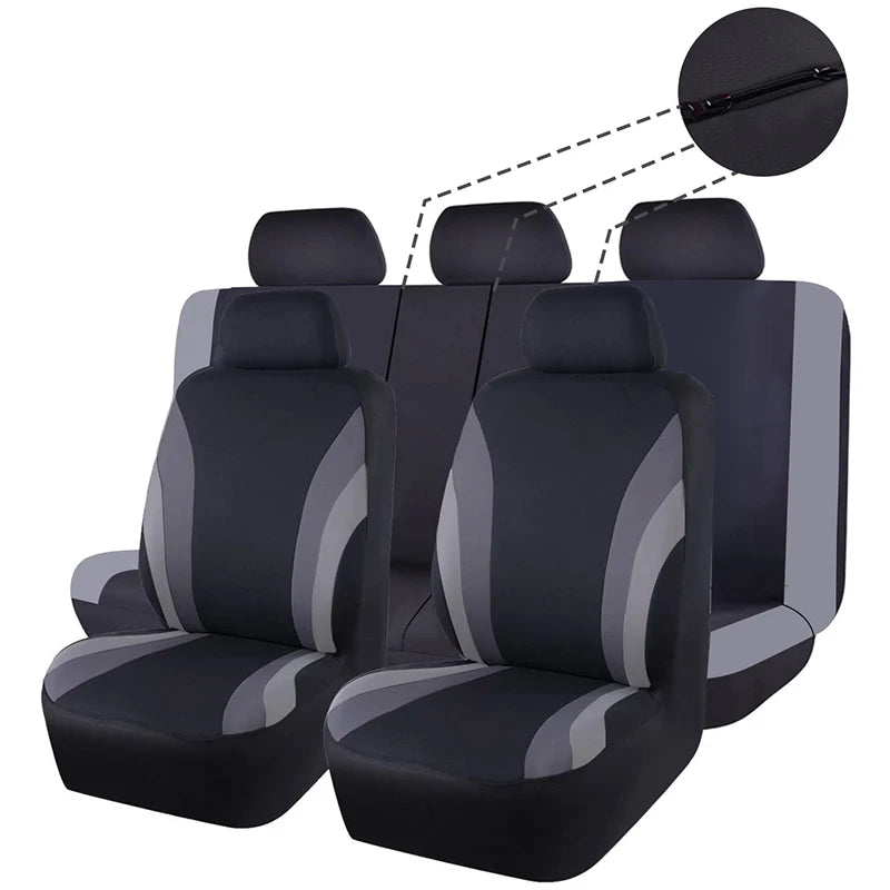 Universal Polyester Seat Covers for Car, SUV, and Truck