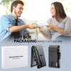 Slim RFID-Blocking Wallet with Money Clip and ID Window