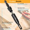 Self-Centering Hinge Drill Bit Set