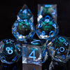 Beholder's Eye Sharp Edge Resin Dice Set for D&D