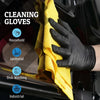 Disposable Black Nitrile Gloves (Multi-Pack)