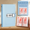 PU Leather Cash Envelope Budget Binder