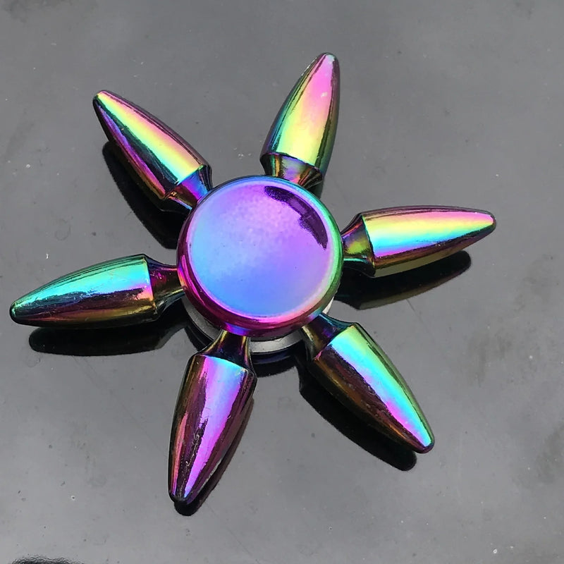 Colorful Zinc Alloy Fidget Spinner
