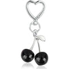 Cherry Bag Charm Keychain