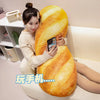 Baguette Bread Plush Pillow | Funny Food Shaped Cushion