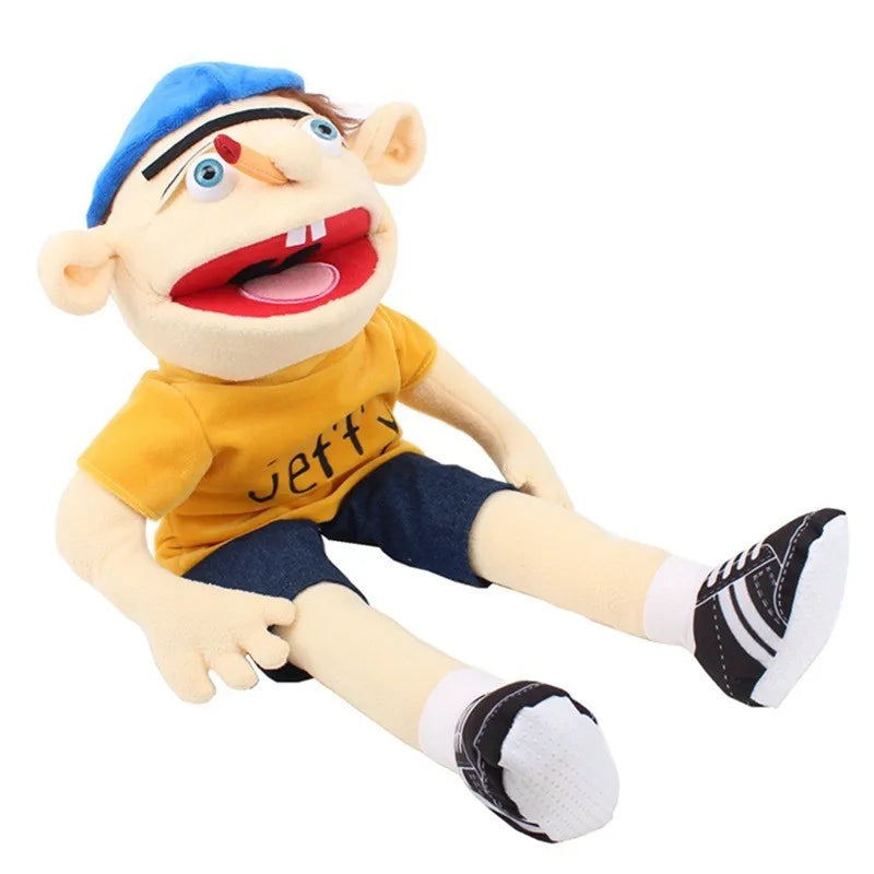 Jeffy Hand Puppet Plush Toy – 60cm Talk Show & Party Prop