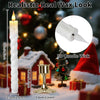 LED Flameless Taper Candles with Remote Control