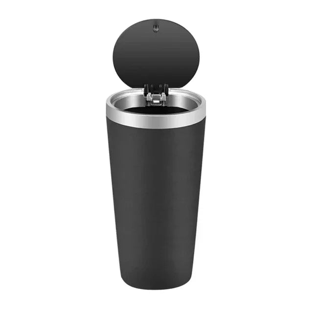 Leak-Proof Car Trash Can for Cup Holder