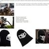 Cotton Balaclava Face Mask with Skull Design