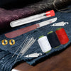 Portable Bamboo Sewing Kit - 37 Piece Travel Repair Set