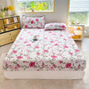 Botanical Floral Fitted Sheet – Soft Polyester Bedding for Everyday Comfort