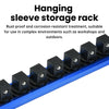 360° Swivel Magnetic Socket Organizer Rack