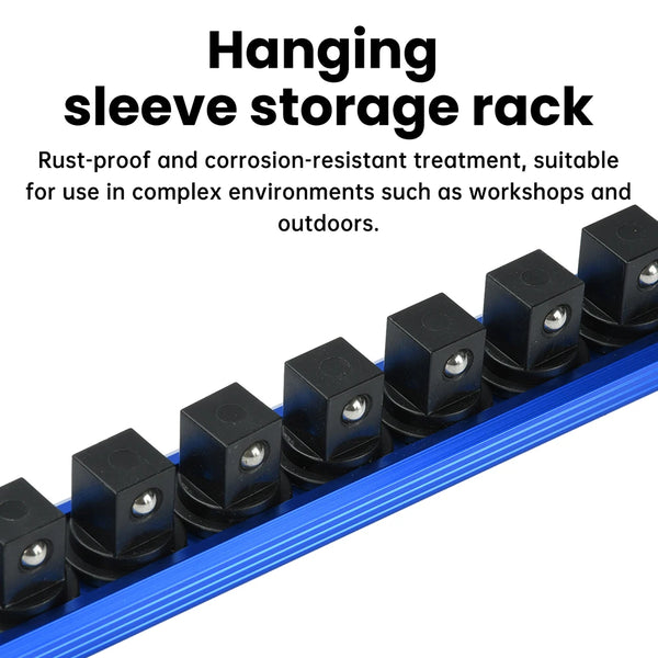 360° Swivel Magnetic Socket Organizer Rack