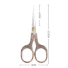 Vintage Stainless Steel Sewing Scissors for Fabric and Embroidery