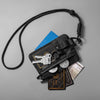 Cartera Minimalista de Nylon con Protección RFID y Ventana para Identificación