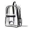 Heavy-Duty Transparent PVC Backpack with Padded Straps
