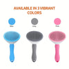 Brosse de toilettage auto-nettoyante en un clic pour animaux