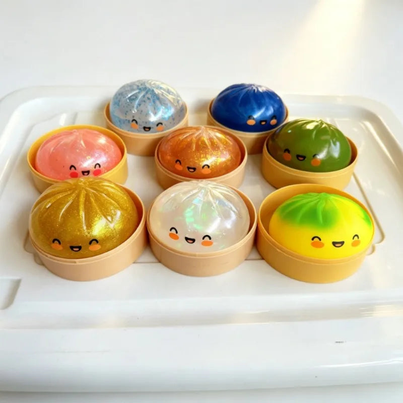 Cute Cartoon Bun Squishy Toy