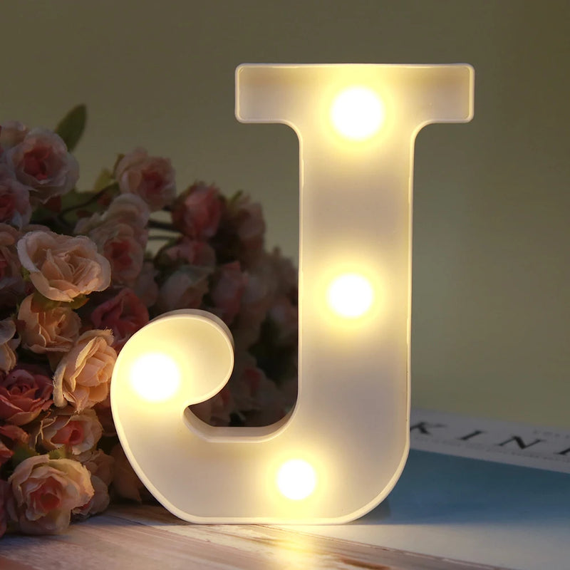 LED-Alphabet-Buchstaben-Nachtlampe