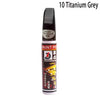 A black paint repair pen labeled Titanium Grey by Zhandian brand.