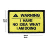 Adjustable Hook and Loop Morale Patch