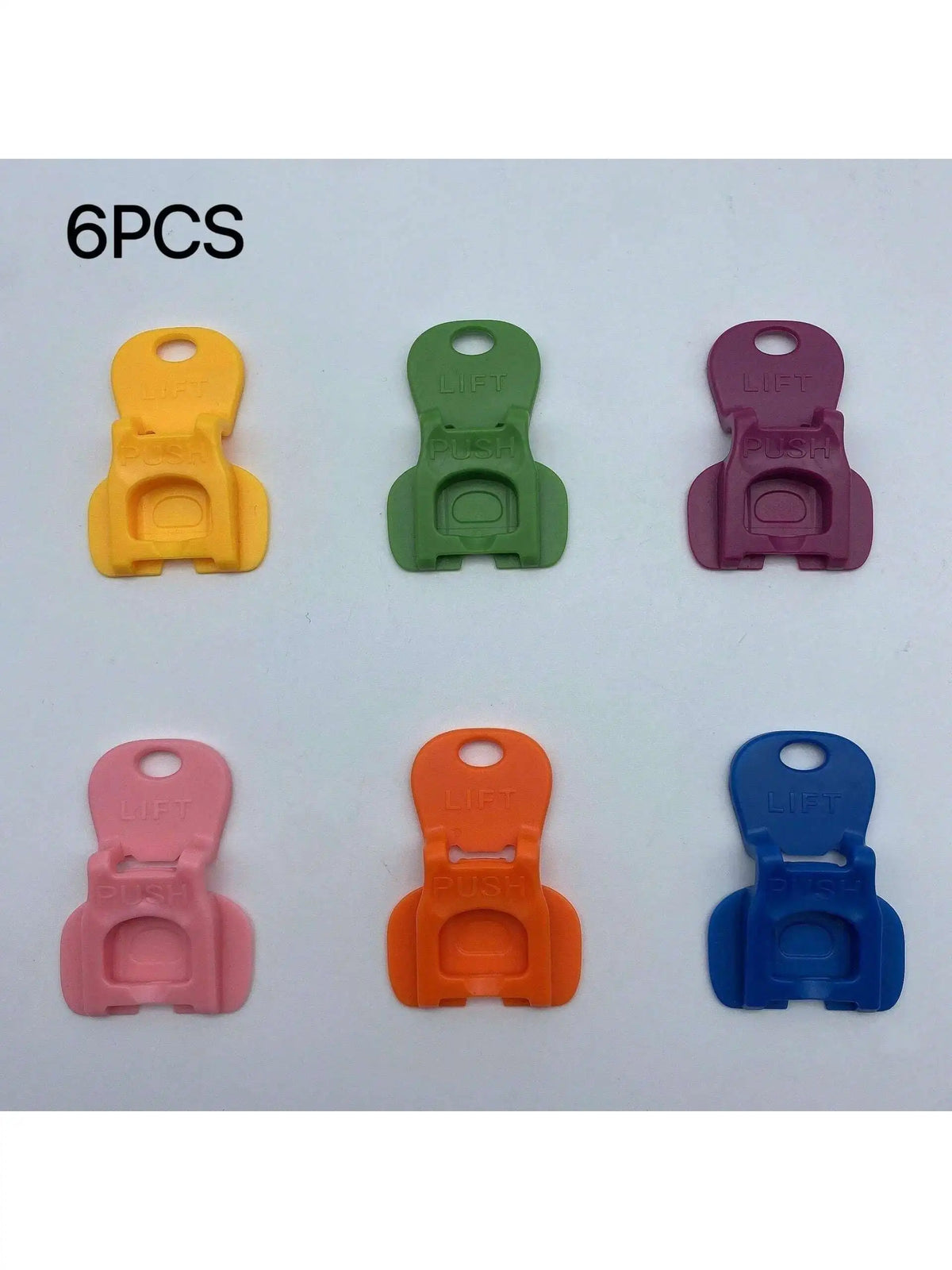 Reusable Can Tab Opener and Drink Protector Caps (Set of 6)