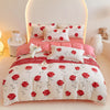 Brushed Polyester Duvet Cover with Matching Pillowcases