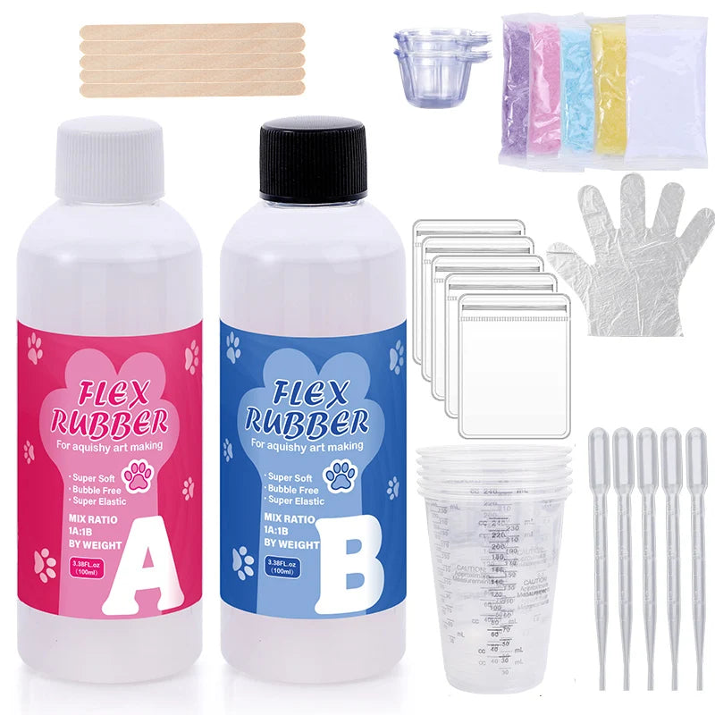 DIY Squishy Making Kit with Silicone Molds