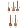 Natural Wood Kitchen Utensil Set