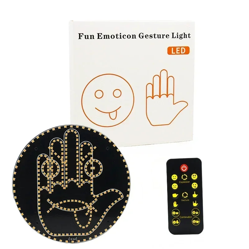 Car LED Emoji Light with Remote Control