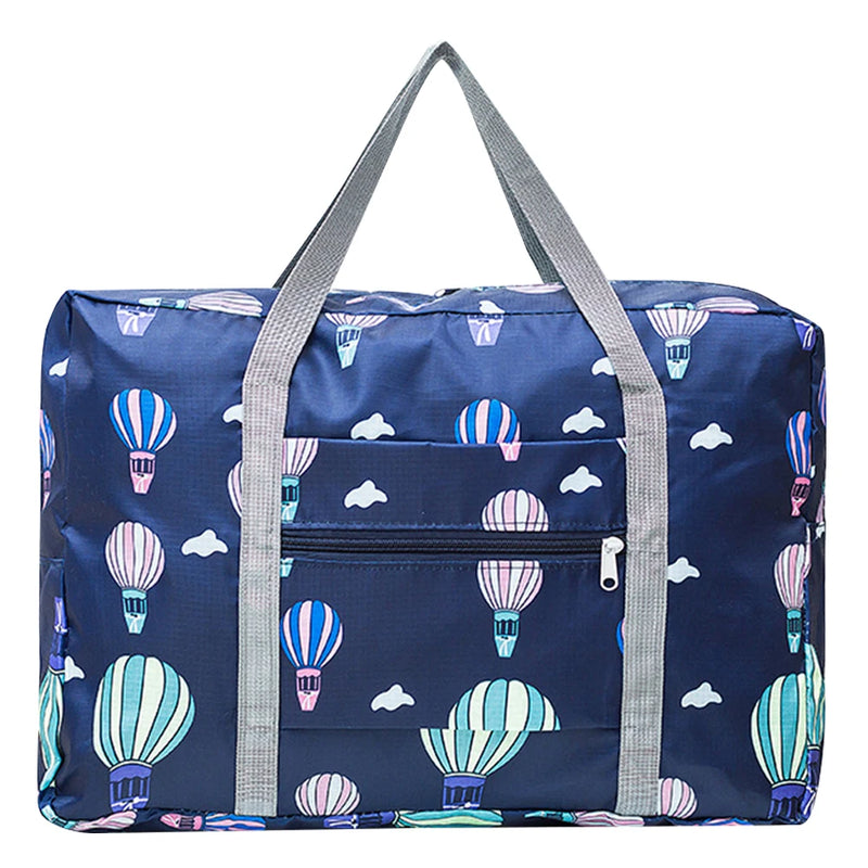 Collapsible Wheeled Duffle Bag with Dry-Wet Separation