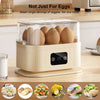 Automatic Electric Egg Cooker for 6 Eggs