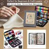 Complete Embroidery Stitch Book Kit with 106 Patterns