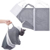 Adjustable Mesh Cat Grooming & Bathing Bag
