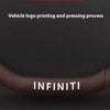 Carbon Fiber Leather Steering Wheel Cover for Infiniti Models