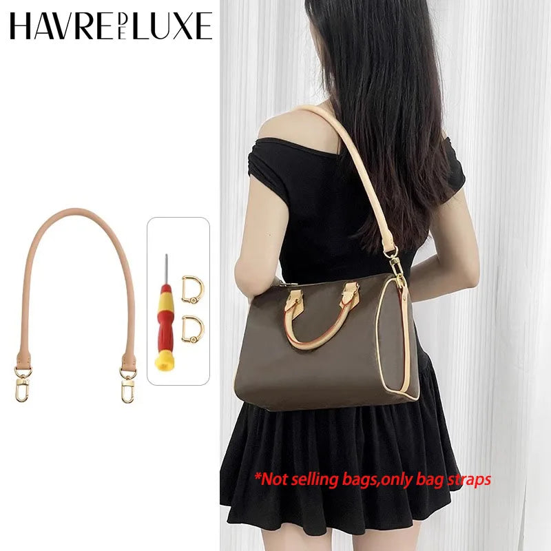 Genuine Leather Bag Strap for Classic Handbags