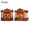 Book Nook DIY Wooden Miniature Kit with LED Lighting