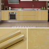 Black Self-Adhesive Waterproof Wallpaper for Kitchen & Furniture Renovation