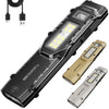 Compact LED Flashlight with Digital Display