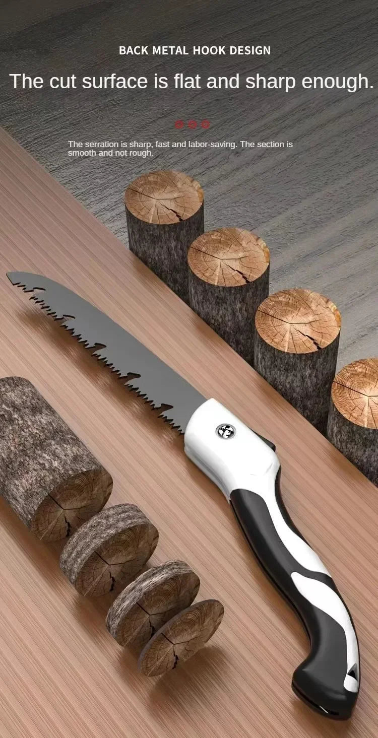 Folding Hand Saw for Gardening and Outdoor Use