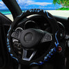 Flame Totem Fabric Steering Wheel Cover (Fits 14.5-15 Inch)