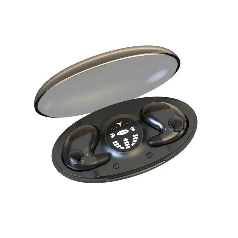 Invisible TWS Bluetooth Earbuds with Charging Case